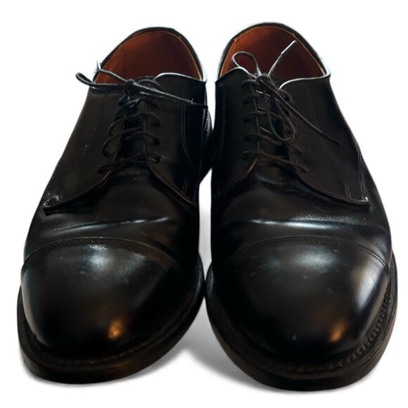 Allen Edmonds Mens Fairgate Oxford Dress Shoes Black Cap Toe Lace Up 9.5 D - Picture 2 of 9